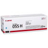 Canon originál toner 055CH, cyan, 5900str., 3019C002, high capacity, Canon MF742Cdw, MF744Cdw, MF746Cx, LBP663Cdw, LBP664Cx, O
