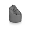 EF1102 Ecopuf Sedací vak ECOPUF - Mega sako - polyester REG NC16 - Tmavo sivá