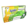 Swiffer 2v1 Kit mop + náhradná prachovka na podlahu 8 kusov + násada malá + prachovka 1 kus