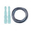 Ninja Rope | Švihej.sk Vyber farbu rukovätí:: Mint, Vyber priemer lanka:: 5mm (muži), Farba lanka: Strieborná Rýchlostné švihanie s PVC lankom pre mierne pokročilých