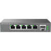 Grandstream GWN7700 Series GWN7701P - Switch - bez správy - 8 x 10/100/1000 (4 PoE)