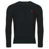 Polo Ralph Lauren Svetre PULL COL ROND EN COTON EPAIS Čierna