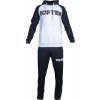 TOP TEN Tracksuit “Cotton” - black-white, size XS Size: L, Color: Black - White, Gloves cut: Without Label