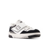 New Balance 550 Bungee Lace with Top Strap Shoes Blk/Wht 2 (34.5)