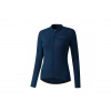 Shimano dámsky cyklistický dres s dlhým rukávom KAEDE THERMAL LONG, modrá L