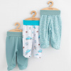 Dojčenské polodupačky New Baby Classic II 3ks boy - 56 (0-3m)