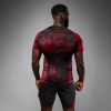Rashguard VENUM x Assassin’s Creed Shadows Kr. rukáv - červeno/černý
