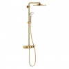 Sprchový termostatický systém Grohe Euphoria SmartControl, Brushed Cool Sunrise 26507GN0