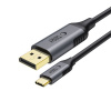 Kábel Tech-Protect UltraBoost USB-C na DisplayPort 1.4 8K 60Hz 180 cm – čierny (Kábel Tech-Protect UltraBoost USB-C na DisplayPort 1.4 8K 60Hz 180 cm – čierny)