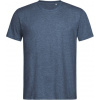 STEDMAN CREW NECK T / Pánske tričko - dark denim heather S