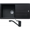 Franke BFG 611 onyx + Franke FC 9541.071 NOVARA PLUS onyx