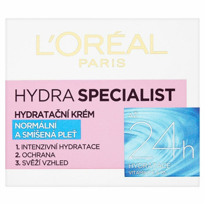 L'Oréal Paris Hydra Specialist denný krém na normálnu až zmiešanú pleť, 50 ml
