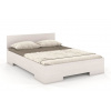 Skandica Dřevěná postel s úložným prostorem SPECTRUM Maxi & Long ST, delší o 20cm, buk (Rozměr: 160x220 cm, Barva: Bílá)