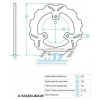 Tsuboss Kotúč brzdový (230/116/3D) - Yamaha YP250 Majesty / 00-07 + MBK 250 Skyliner / 00-05