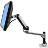 ERGOTRON LX Desk Mount Arm, Polished Aluminum, stolní rameno max 32