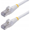 StarTech.com 5m White CAT8 Ethernet Cable, Snagless, S/FTP, 25G/40G - Patch kabel - RJ-45 (M) do RJ-45 (M) - 5 m - 5.6 mm - S/FTP - CAT 5/5e/6/6a/8 - IEEE 802.3bt/IEEE 802.3ba - provedení bez hrbolku,