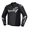 Bunda FASTER 3, ALPINESTARS (čierna/biela, veľ. 56)