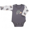 Dojčenské body s dlhým rukávom New Baby Ježko