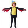 Kostým Šaty na karneval - tukan, 80 -92 cm (8590756097192)