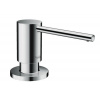 Hansgrohe 40438000 Zabudovateľný dávkovač umývacích prostriedkov, guľaté okraje, chróm HG 40438000