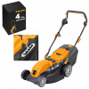 Riwall 1700 W elektrická kosačka na trávu 45 l (ELEKTRICKÁ SEKAČKA 3000W a VÝKONNÁ 38CM NA TRÁVU RIWALL REM 3817 PRO)