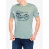 Merino tričko Super.natural Bicycle Nomad Tee - chinois/blueberry