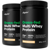 Multipack 2 ks X 900 g - Vilgain Grass-Fed Multi Whey Protein biela čokoláda