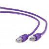 Gembird PP12-2M/V patch RJ45, cat. 5e, UTP, 2m, fialový
