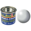 REVELL 371 Svetlo šedá syntetická polomatná modelárska farba (RAL7025), 14ml (REVELL 32371 LIGHT GREY SILK 14ml 0,47fl oz EMAIL COLOR)
