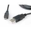 equip USB 2.0 Cable A/M -> Micro B/M 1.0m, čierny
