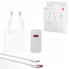 Xiaomi MDY-13-EE 120W rýchlonabíjačka + kábel TYP-C (BLISTR) biela