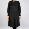 Selina- Dámske Maxi šaty čierne Veľkosť mama: M/L