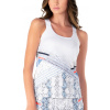 Dámsky top Lucky in Love Snake Rattle N'Roll Tank W/Bra - white - Biely (S)