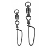 6ks - Karabinka s Obratlíkem Savage Gear Ball Bearing Snaps M/24kg