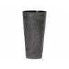 Kvetináč plast sivý Prosperplast 28,6 cm x 15 x 28,6 cm