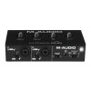 M-AUDIO M-Track Duo USB Zvukové rozhraní Předzesilovač Crystal 16 bit 48 kHz Černá