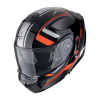 Prilba Scorpion EXO-930 Evo Ardens Metallic Black Red Veľkosť: M (57-58 cm)