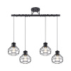 Luster Globo 15388-4D Clastra 4xE27 60 W čierny