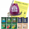 Sada Yerba Mate + tekvica a bombilla 10x50g 500g STARTOVÁ