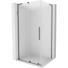 Mexen Velar L posuvná sprchová kabína 120 x 90 cm, matná skla, gun metal - 871-120-090-33-95
