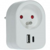 RPC 70 WH Zás. s 2xUSB, 5V/2100mA RETLUX