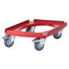 Cambro Vozík Camdolly pre termoizolačné boxy Cam GoBox, GN 1/1, Cambro, červený, Červená, 692x426x(H)167mm