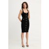 Šaty Marciano Guess JANET čierna farba, mini, priliehavé, 5YGK62 5881Z 5YGK62.5881Z 38