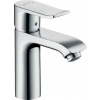Hansgrohe Umyvadlová baterie Metris pro beztlakové ohřívače, s clic-clacem, chrom 31074000