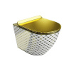 Lavita SOFI SLIM CHECKED GOLD závesné WC, Rimless 5900378326519