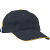 KNOXFIELD baseball čiapka - černá/žltá