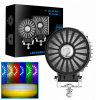 PRACOVNÁ LAMPA RGB LED 6500K 18W LED 9-80V 1700LM IP67