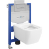 Mexen Fenix XS-U, podomietkový modul a závesné WC Stella, biela, 6853368XX00