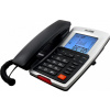 Maxcom KXT709 Telefón Analógový telefón ID volajúceho čierny, biely