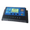 SOLARNY REGULATOR ŁADOWANIA PWM 20A 12/24V USB LCD